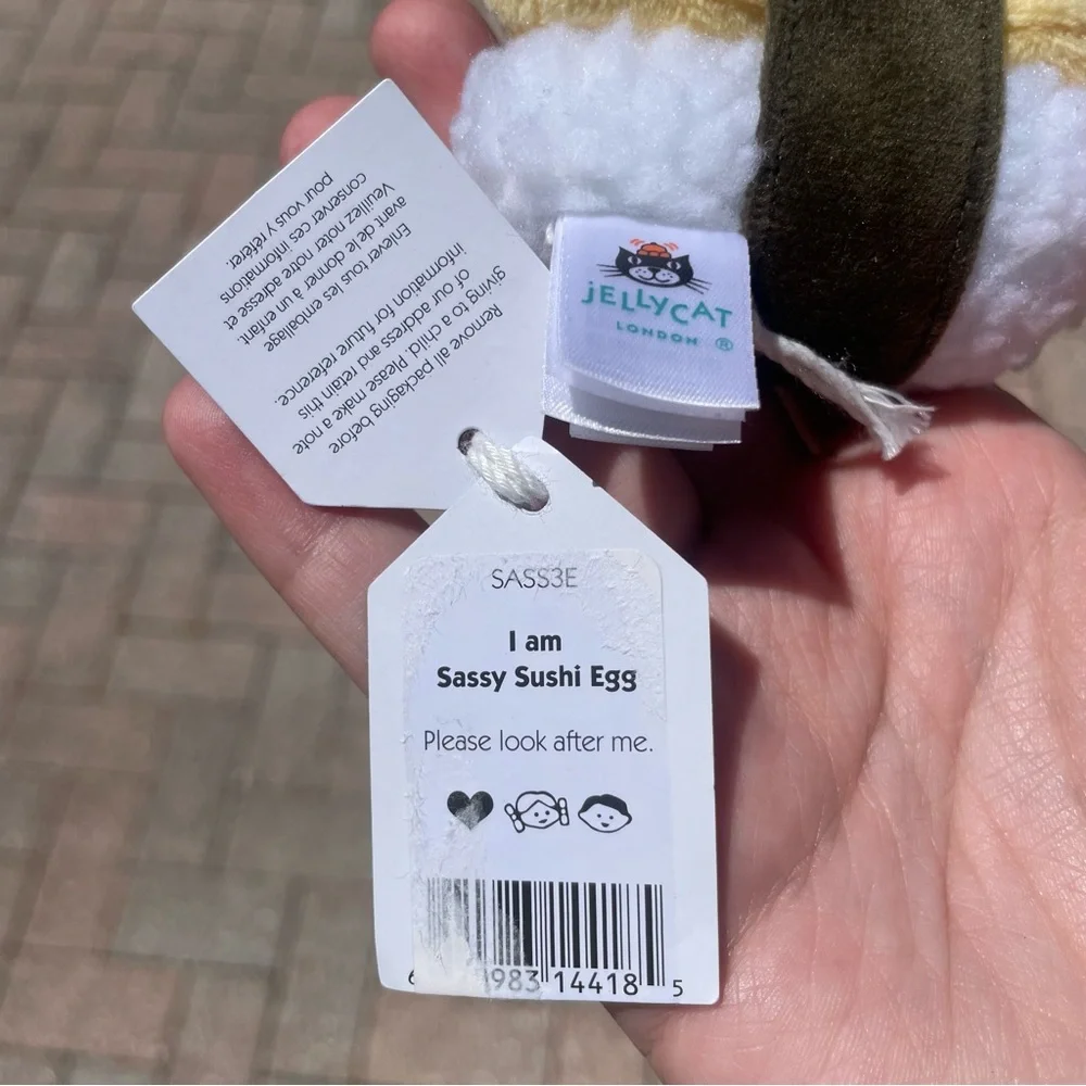 Sassy Sushi JellyCat - Picture 4 of 4